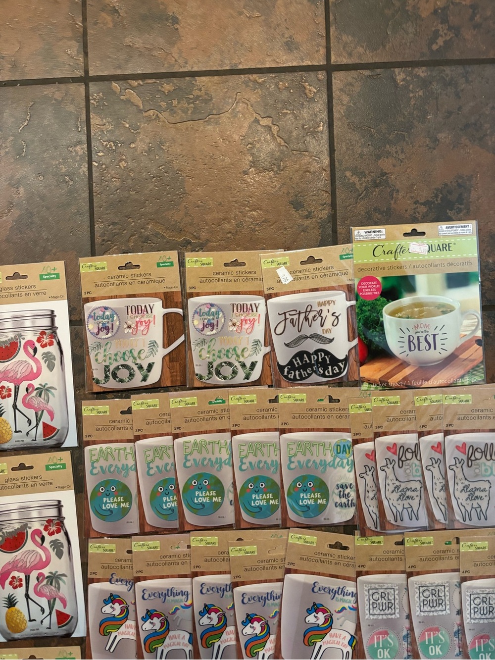 Glass and ceramic sticker bundle - Picture 8 of 8